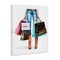 Stupell Industries Shopping Bags Cowgirl Canvas Wall Art Design by Amanda Greenwood